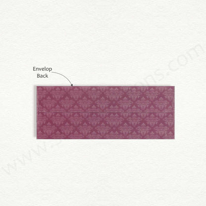 Designer Wedding Ceremony Card | A - 8