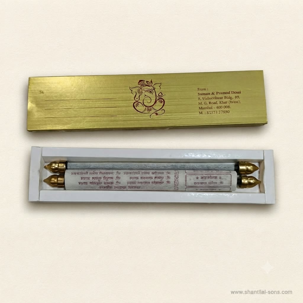 Elegant Scroll Invitation | SSR- 61