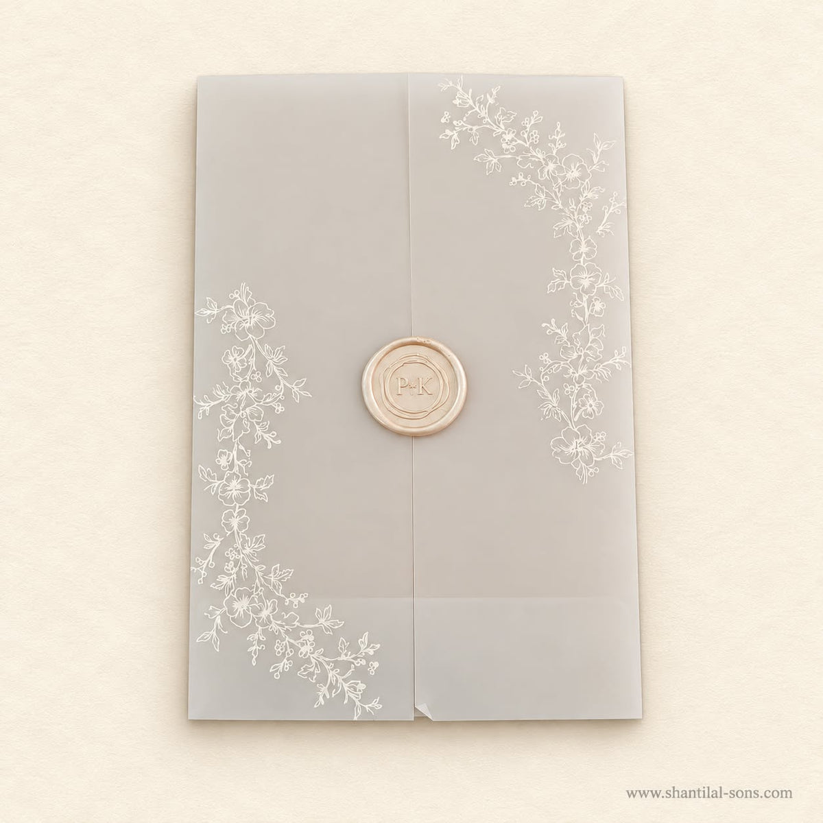 Minimal Wedding Invitation | SS - 2060