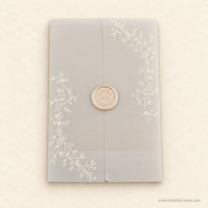 Minimal Wedding Invitation | SS - 2060