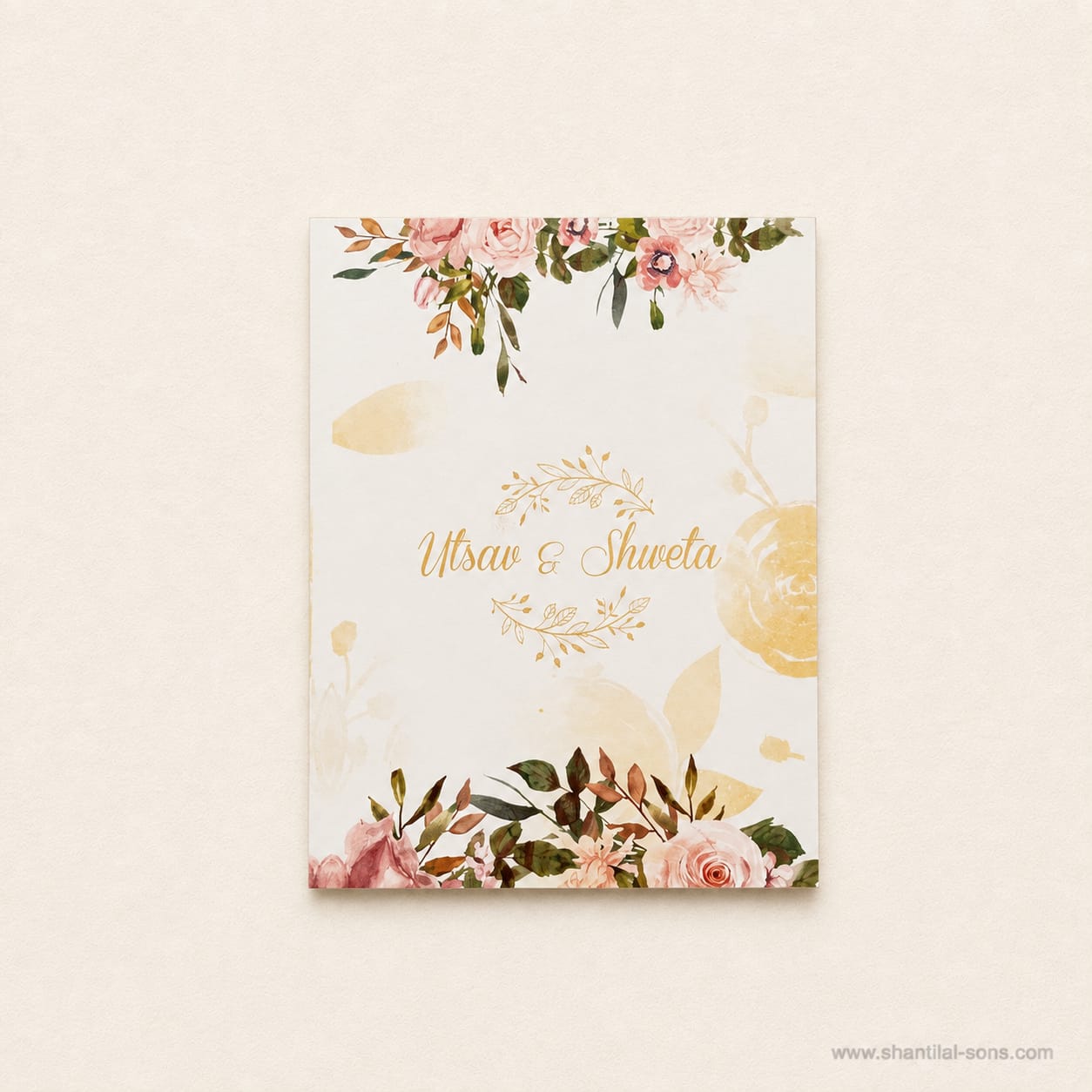 Floral Wedding Invitation | SS - 8065