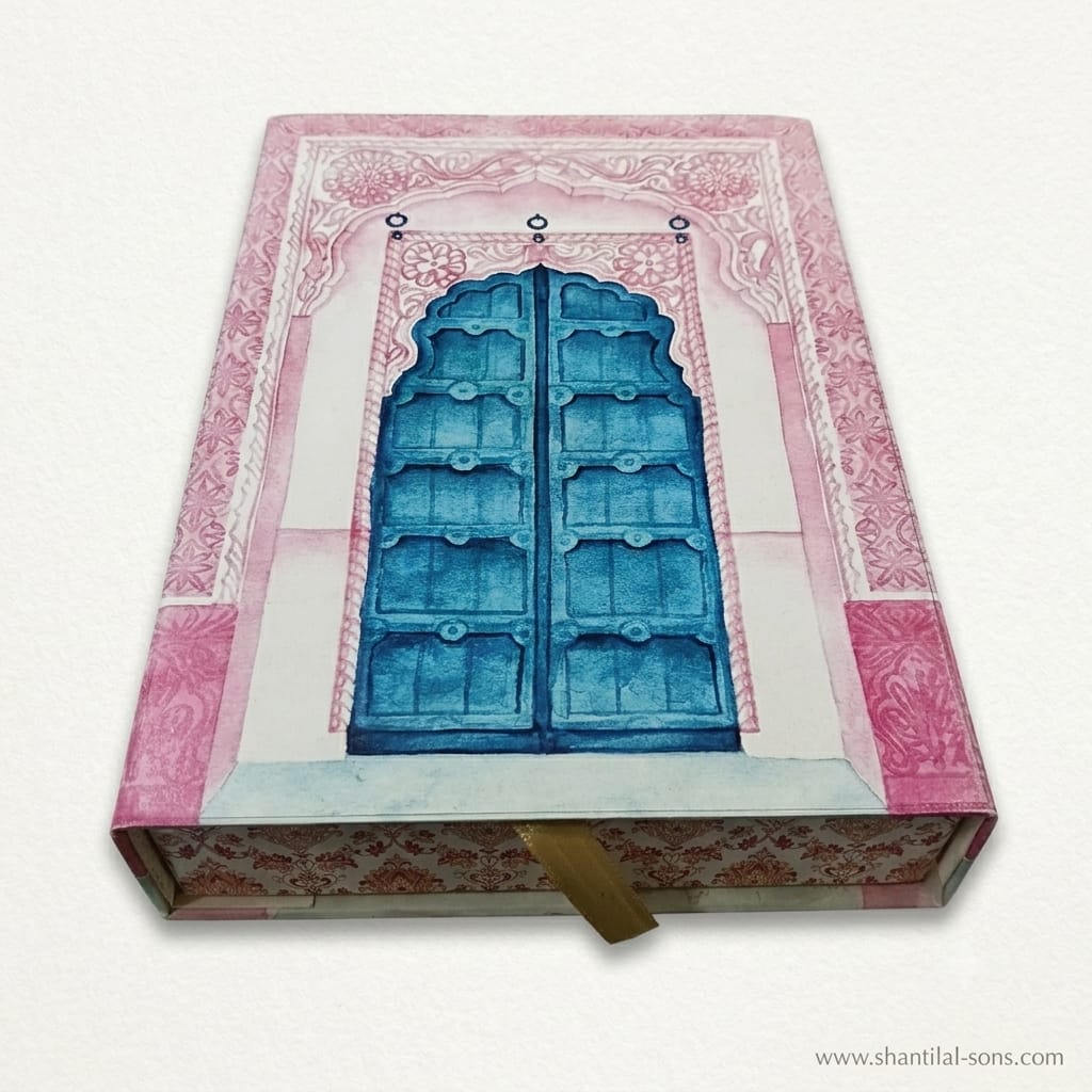 Pastel Heritage Wedding Invitation Folder | SS-8096