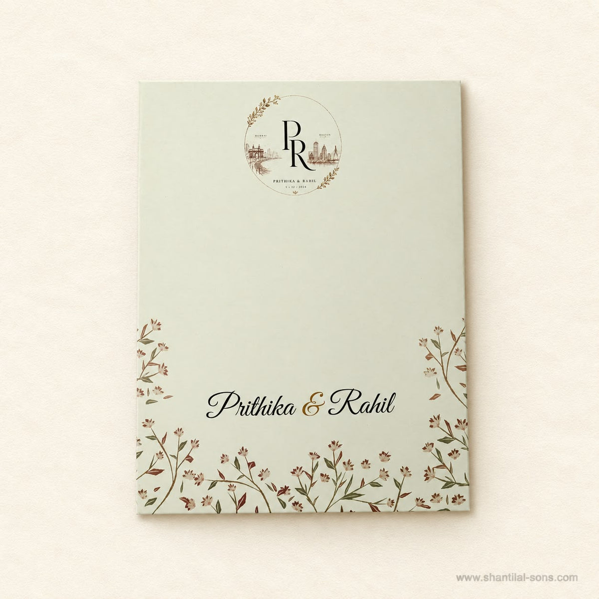 Pichwai Wedding Invitation | SS - 2065
