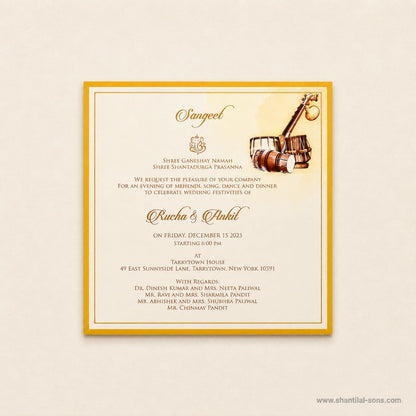 Elegant Wedding Invitation | SS - 2051