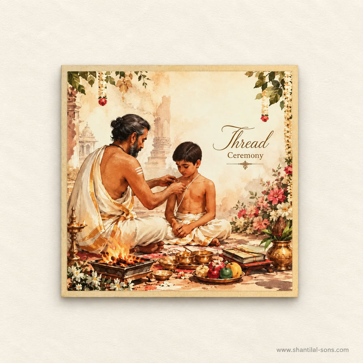 Traditional Wedding Invitation | SS - 2059