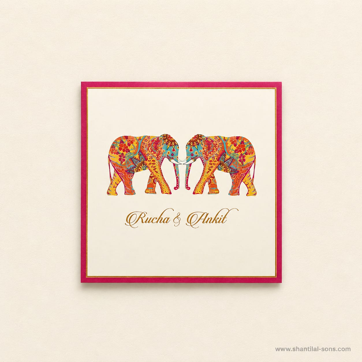Elegant Wedding Invitation | SS - 2051