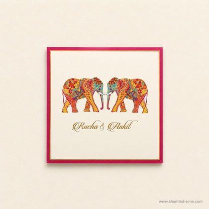 Elegant Wedding Invitation | SS - 2051