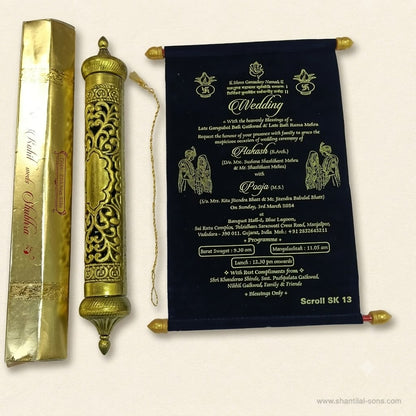 Elegant Scroll Invitation | SSR- 67
