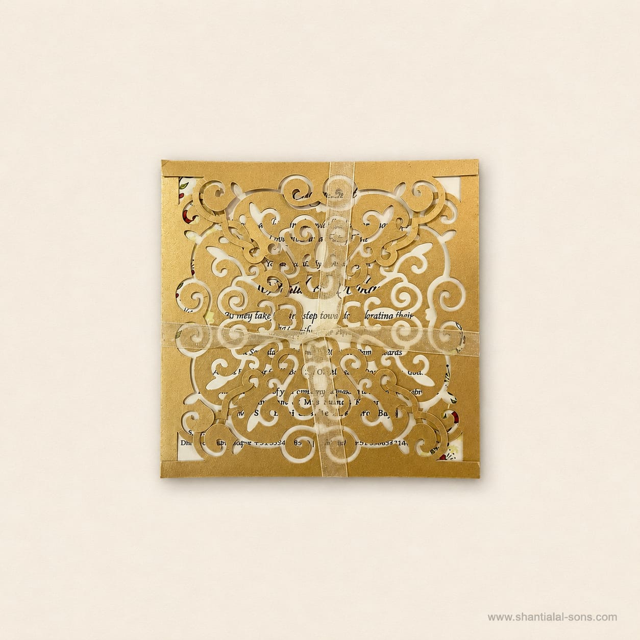 Elegant Wedding Invitation | SS - 8084