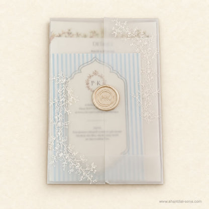 Minimal Wedding Invitation | SS - 2060
