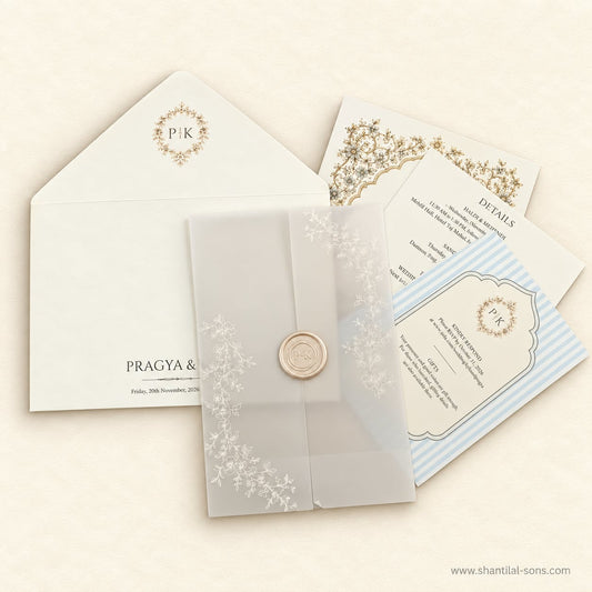 Minimal Wedding Invitation | SS - 2060