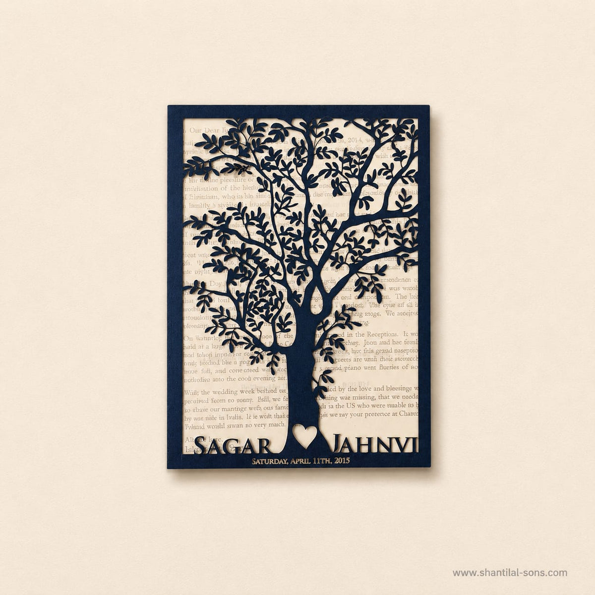Minimal Wedding Invitation | SS - 2053