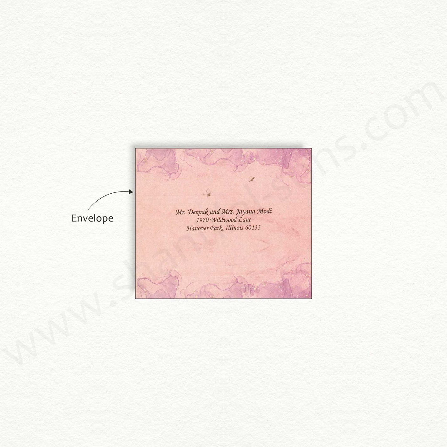 Designer RSVP Card | R - 1