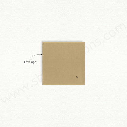 Beautiful Floral Thank You Card | R - 5