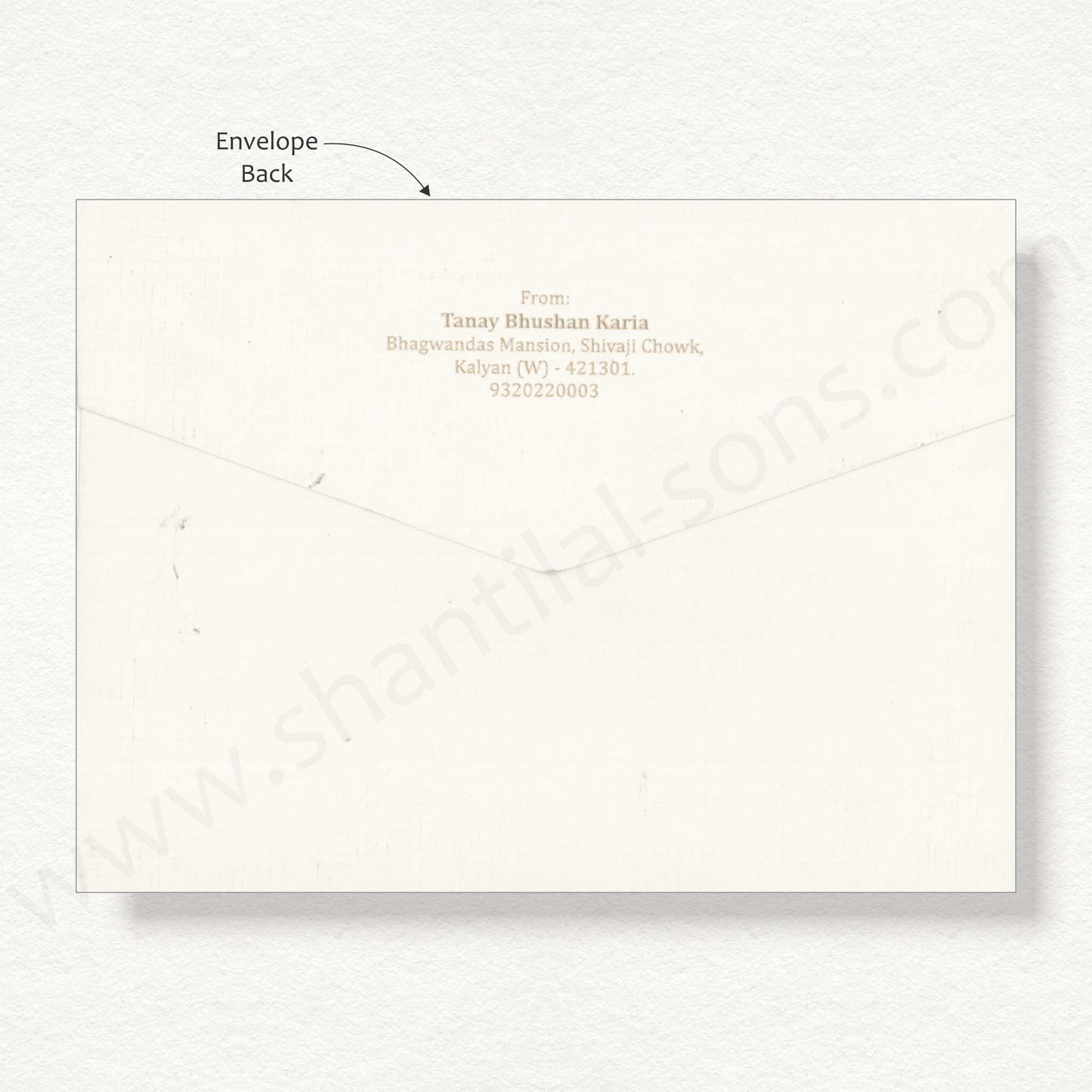 Designer Classy Wedding Card | SS - 8144