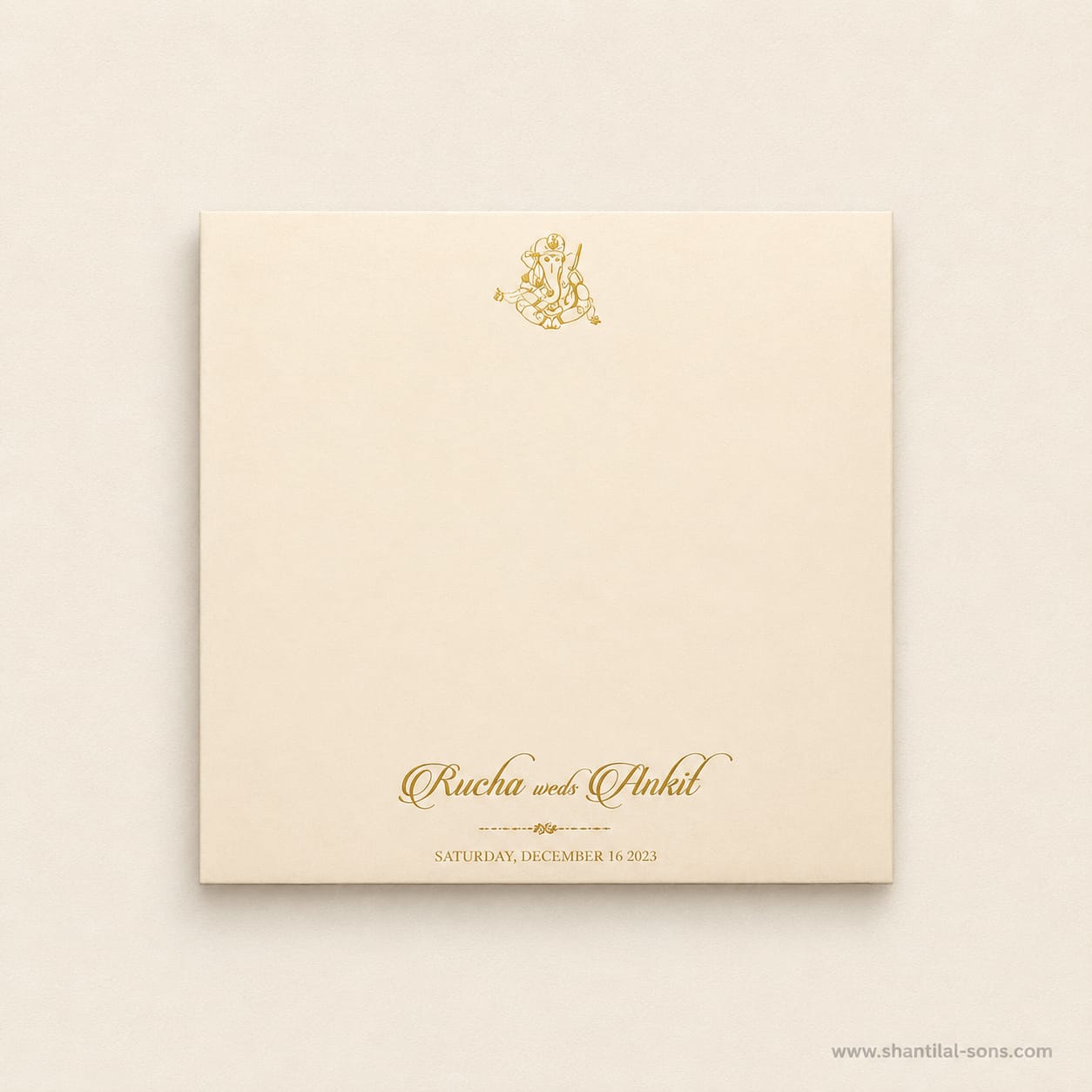 Elegant Wedding Invitation | SS - 2051