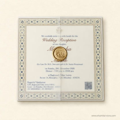 Minimal Wedding Invitation | SS - 2066
