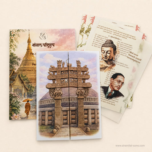 Traditional Theme Based Designer Wedding Invitation | SS - 2012