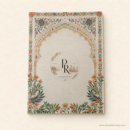 Pichwai Wedding Invitation | SS - 2065