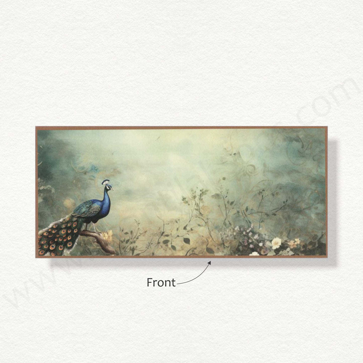 Designer Peacock Theme Cash Envelope | G-45