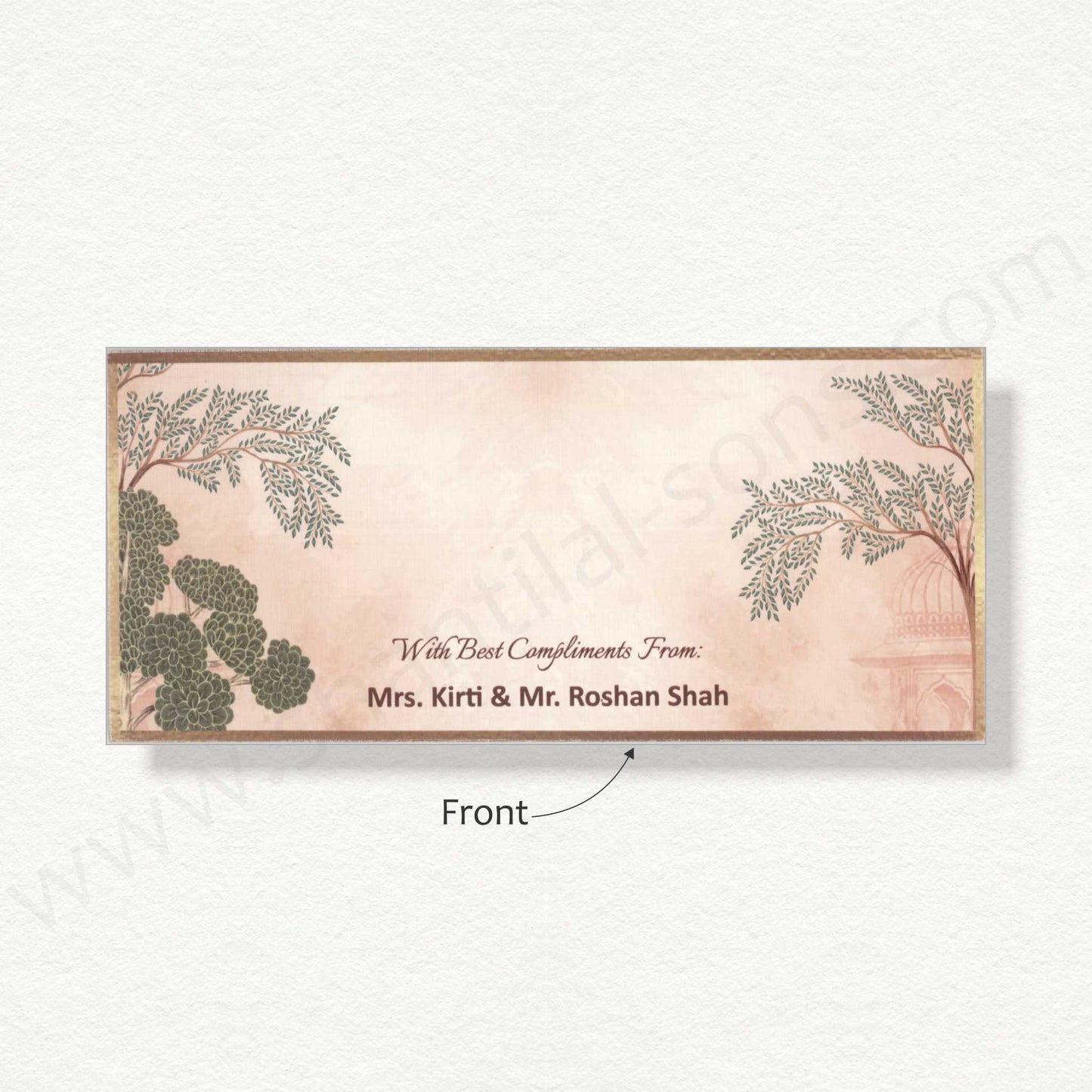 Beautiful Floral Cash Envelope | G-82