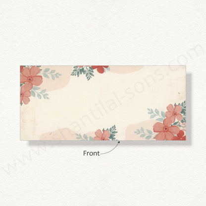 Designer Floral Cash Envelope | G-35