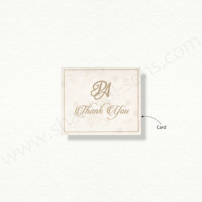 Beautiful Thank You Card | A - 7