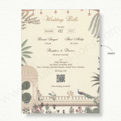 Exquisite Pichwai Art: Theme-Based Concept Card | SS - 8016 A