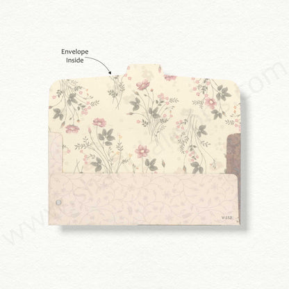 Elegant Floral Gift Envelope | G - 92