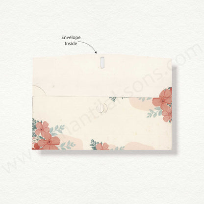 Designer Floral Cash Envelope | G-35