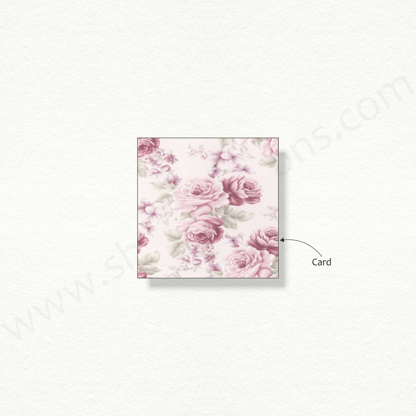 Beautiful Floral Thank You Card | R - 5