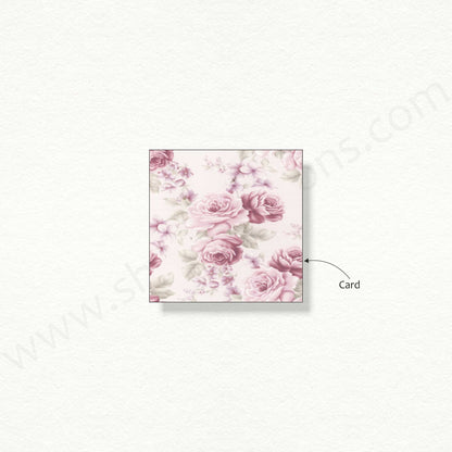 Beautiful Floral Thank You Card | R - 5