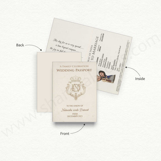 Wedding Passport | SS - 80162