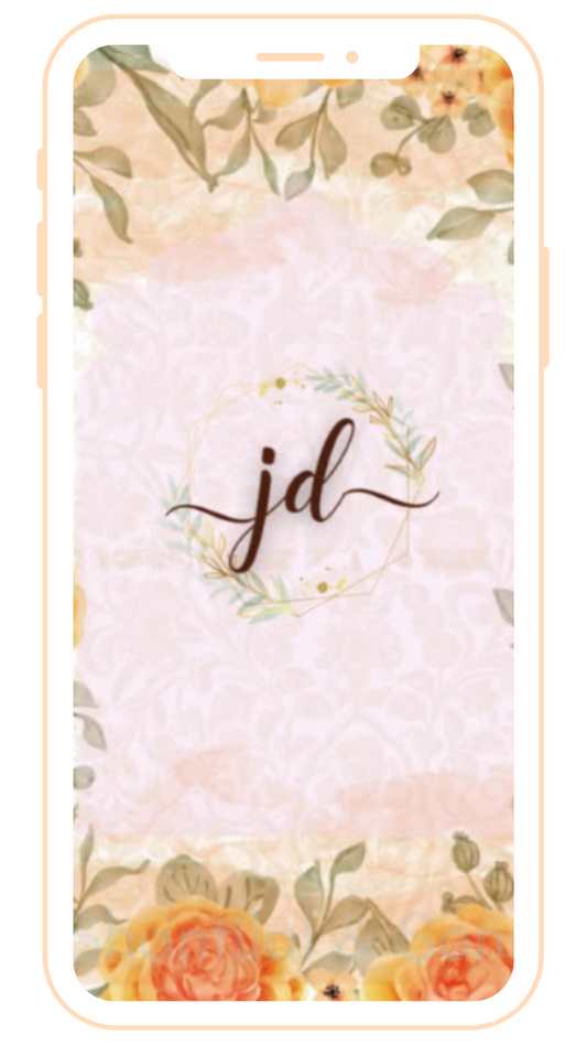 Floral Evideo with Carricatures | EV-211