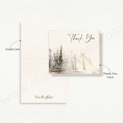 Elegant Classy Wedding Card | S - 8035
